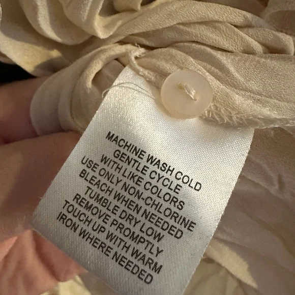 Vintage Ruffle Blouse - Picture 3 of 7